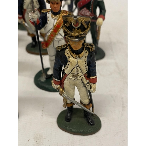 141 - A COLLECTION OF DEL PRADO FRENCH ARTILLARY SOLDIERS