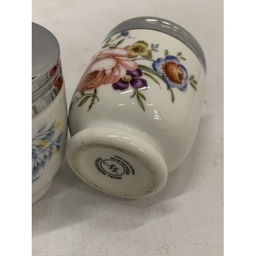 213 - FOUR ROYAL WORCESTER EGG CODDLERS