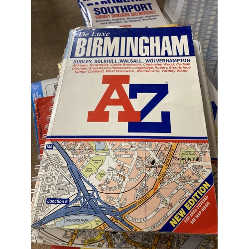 815 - A BOX OF AA MAPS