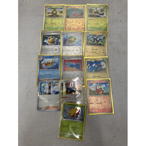 271 - A COLLECTION OF 25 MINT HOLO POKEMON CARDS, INDIVIDUALLY SLEEVED, INCLUDING VS ETC