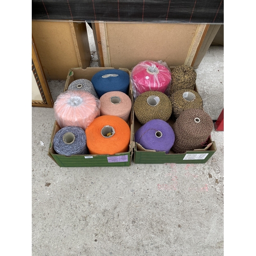 1997 - A LARGE ASSORTMENT OF INDUSTRIAL YARN