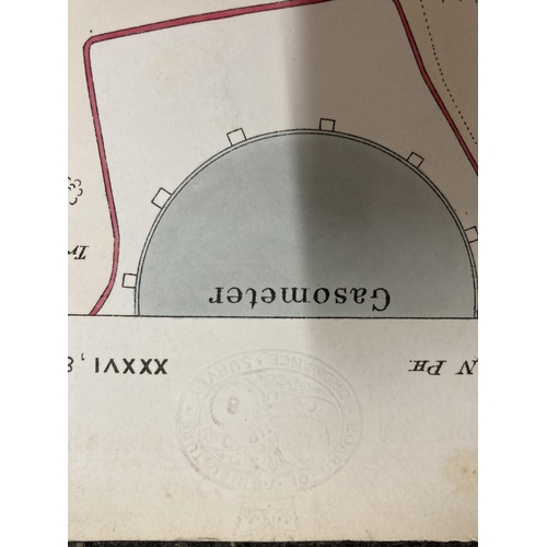 306 - FOUR OLD ORDNANCE SURVEY MAPS OF MACCLESFIELD ONE AN EDITION OF 1909 MACCLESFIELD UNION, MACCLESFIEL... 