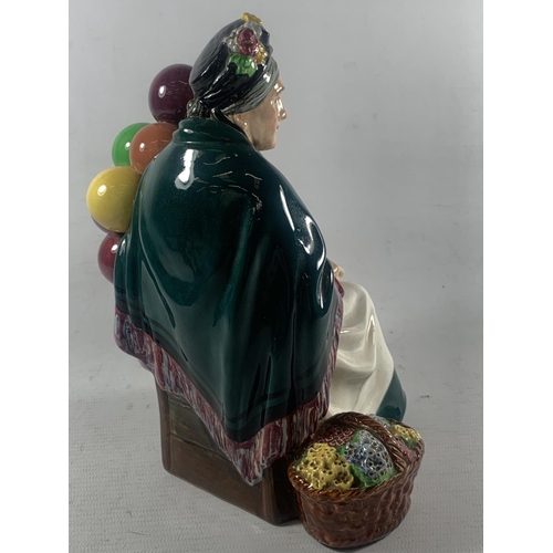 715 - A ROYAL DOULTON FIGURE THE OLD BALLOON SELLER HN1315