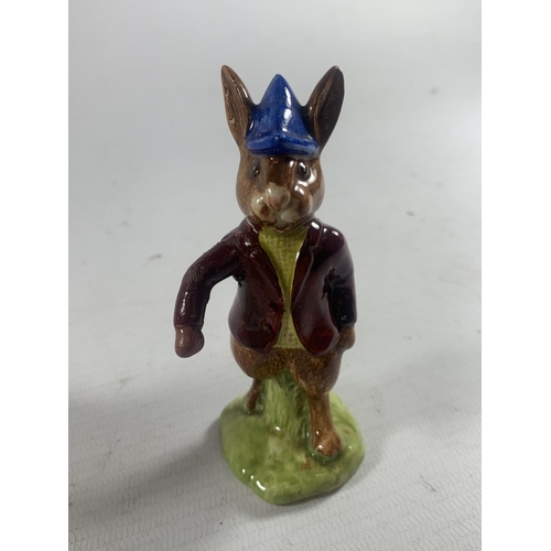 756 - TWO BUNNY FIGURES TO INCLUDE A BESWICK AND A DOULTON