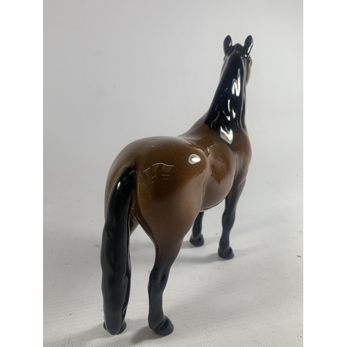 758 - A BESWICK DARTMOOR PONY