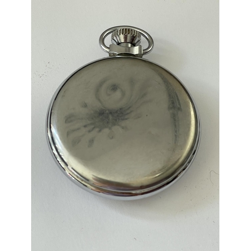 636 - A SMITHS POCKET WATCH WITH SUB DIAL (A/F)