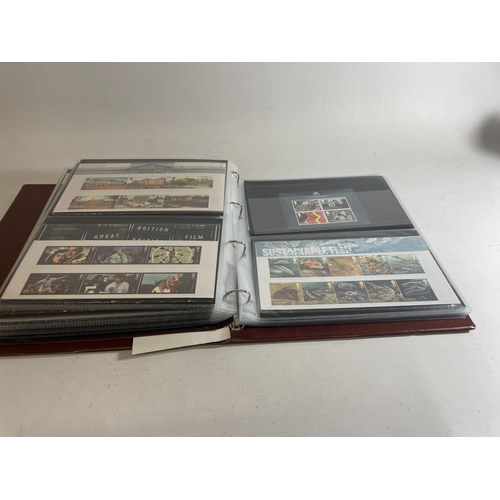 342 - A BINDER OF GB PRESENTATION PACKS , 2012-14 , FACE VALUE £477.89