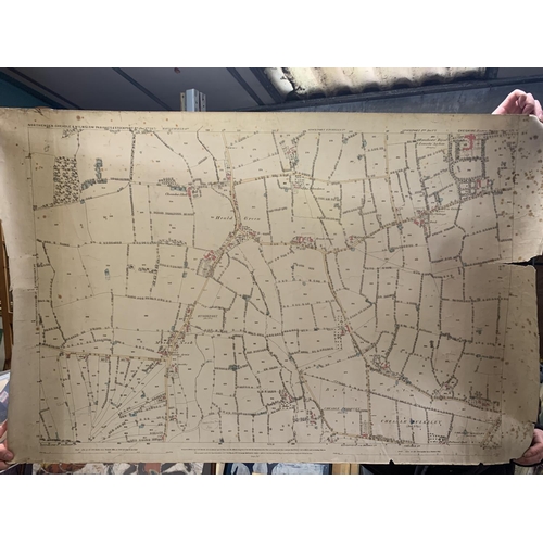 315 - AN 1885 ORDNANCE SURVEY MAP OF CHESHIRE / DERBYSHIRE PLUS AN 1872 ORDNANCE SURVEY MAP OF NORTHENDERN... 