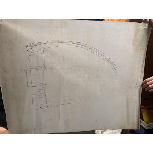 339 - AN ANTIQUARIAN PLAN FOR F.D.BROCKLEHURST ESQ FOR THE PROPOSED STREETS AND BUILDING LAND OF BUXTON RO... 