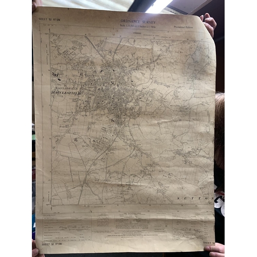 340 - A VINTAGE PLAN FOR HIGHER FENCE FARM TOGETHER WITH RELATED EPHEMERA, A PART OF A VINTAGE ORDNANCE SU... 