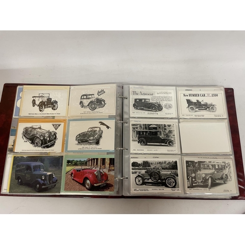 91 - APPROXIMATELY 285 POSTCARDS RELATING TO PUBLIC TRANSPORT OUTSIDE LONDON, CARS, BIKES, COMMERCIAL, ST... 