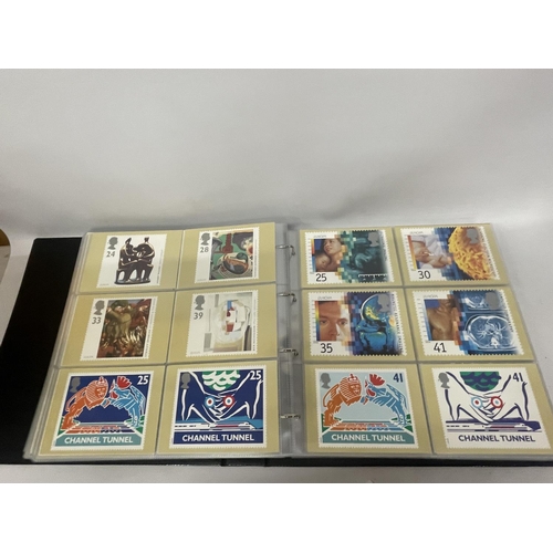 92 - APPROXIMATELY 750 POSTAL HEADQUARTERS CARDS AND GREETING STAMP CARDS ALL CATALOGUED AND ITEMISED (SE... 