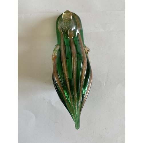 100 - A VENETIAN GLASS SLIPPER