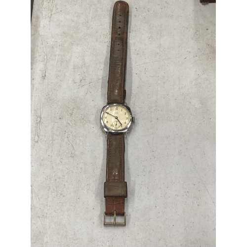 160 - A VINTAGE TRENCH WATCH (NOT WORKING)