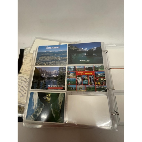 94 - APPROXIMATLEY 330 POSTCARDS RELATING TO EUROPE, ASIA, AUSTRALIA, NEW ZEALAND, CANADA AND USA IN A FO... 