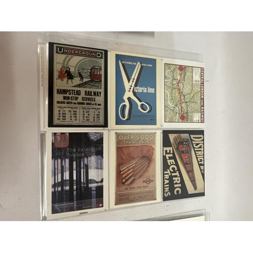 99 - APPROXIMATELY 380 POSTCARDS RELATING TO BUSES, TRAMS, TROLLEY BUSES, UNDERGROUND,METROPOLITAN AND DO... 