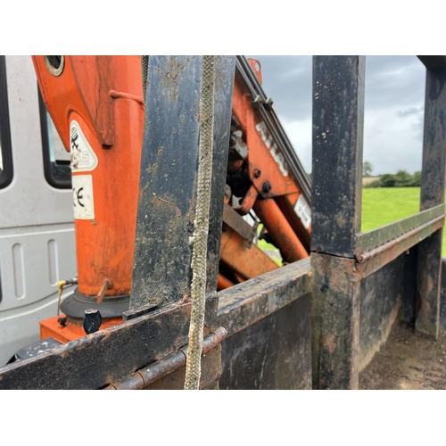 205 - IVECO TIPPER WAGON & ATLAS CRANE (1996) MX07OOJ FIRST REG 24/05/07 151074KM (APPROX 95000 MILES) MOT... 