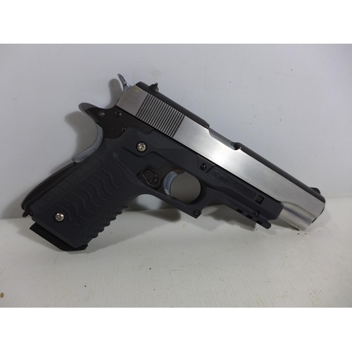 352 - A RECOVER CC3H CO2 6MM CALIBRE AIR SOFT PISTOL, 9CM BARREL, LENGTH 22CM