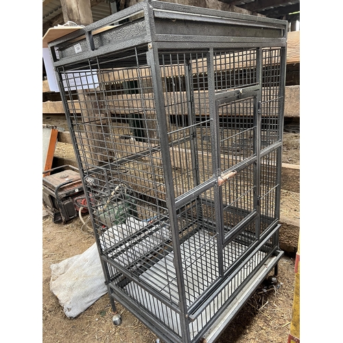 104 - A PARROT CAGE + VAT