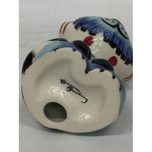 743 - A LORNA BAILEY HAND PAINTED AND SIGNED CAT 'TAD'