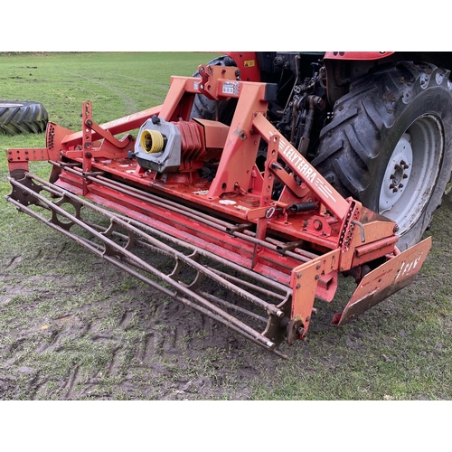 221 - LELY 3M 300-35 POWER HARROW WITH CRUMBLER & MANUAL + VAT