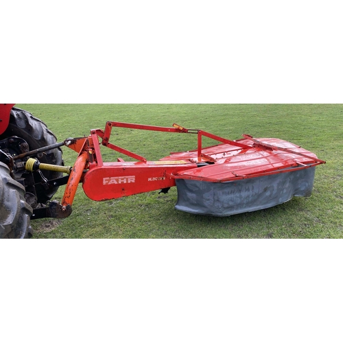 222 - FAHR KM22 2 DRUM MOWER  + VAT