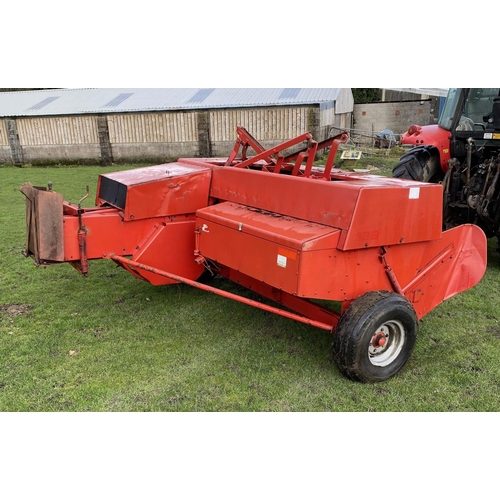 230 - MASSEY FERGUSON128 CONVENTIONAL BALER  + VAT