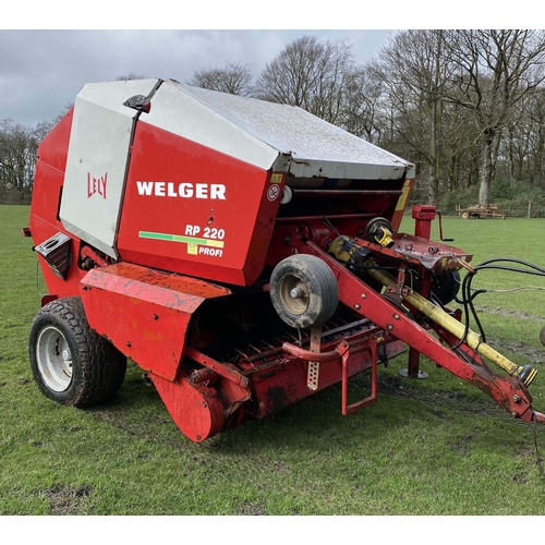 231 - WELGER ROUND BALER RP220 PROFI  + VAT