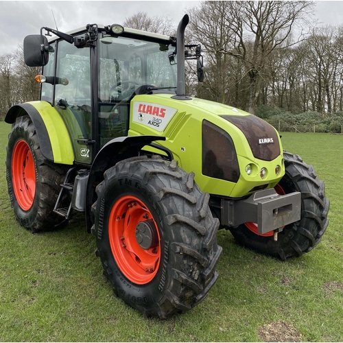 241 - CLAAS 340 AXOS 4 WHEEL DRIVE TRACTOR REG. NO. PX14 CLO  FIRST REGISTERED MARCH 2014  1850 HOURS ONE ... 