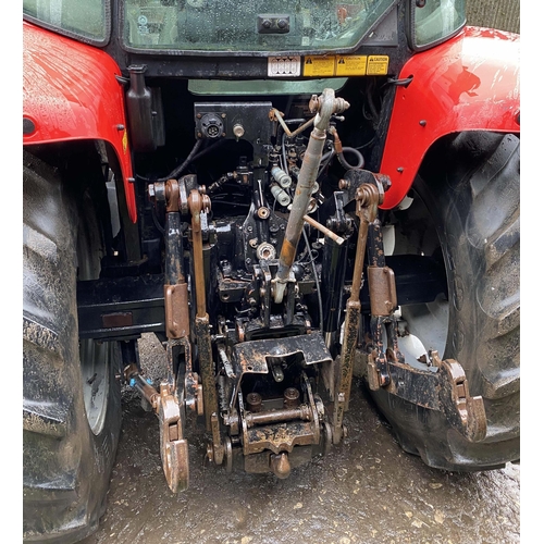 242 - MASSEY FERGUSON 5455 4 WHEEL DRIVE  TRACTOR 6009 HOURS REG. NO. PN06RZA FIRST REGISTERED JULY 2006  ... 