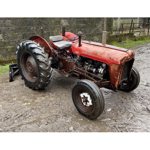 243 - A MASSEY FERGUSON 35 TRACTOR 1959 ONE OWNER FROM NEW  REG. NO. 706 PTJ FIRST REGISTERED JULY 1960 WI... 