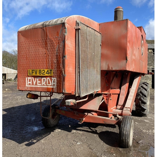 248 - LAVERDA 112 COMBINE HARVESTER 12' CUT REG. NO. LFV824T FIRST REGISTERED SEPTEMBER 1978 -  3161 HRS W... 