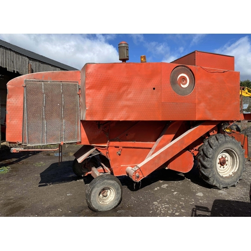 248 - LAVERDA 112 COMBINE HARVESTER 12' CUT REG. NO. LFV824T FIRST REGISTERED SEPTEMBER 1978 -  3161 HRS W... 