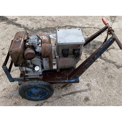 45 - A MOBILE 110V GENERATOR + VAT