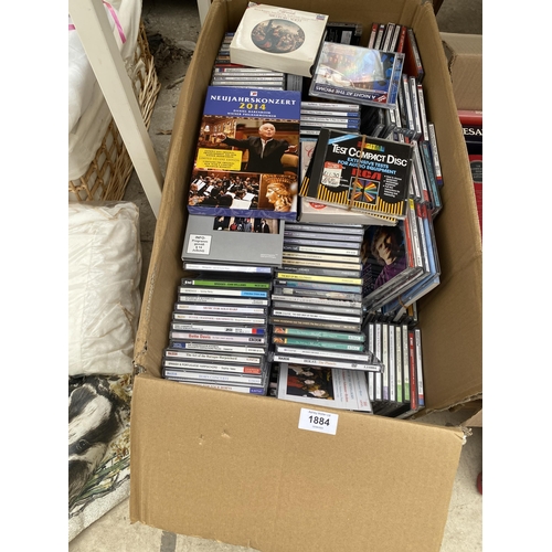 1884 - A LARGE ASSORTMENT OF CDS