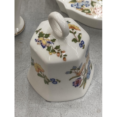 164 - A QUANTITY OF CHINA TO INCLUDE AYNSLEY 'COTTAGE GARDEN' AND 'PEMBROKE', WEDGWOOD, ROYAL CROWN DERBY,... 