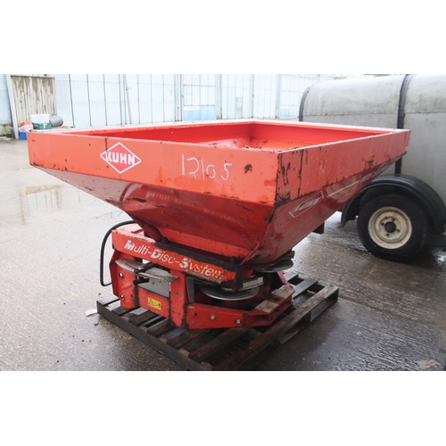 224 - KUHN MDS 921 FERT SPINNER + VAT