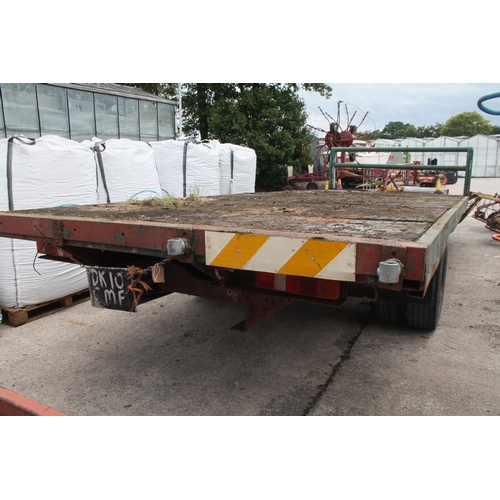 250 - A BALE TRAILER + VAT