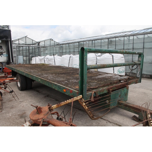 250 - A BALE TRAILER + VAT