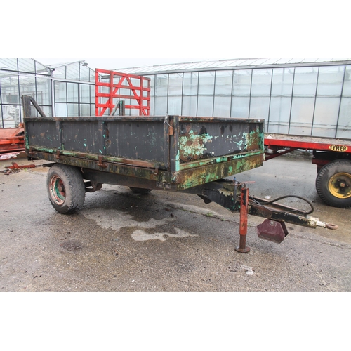 257 - A 4 TONNE TIPPING TRAILER  + VAT