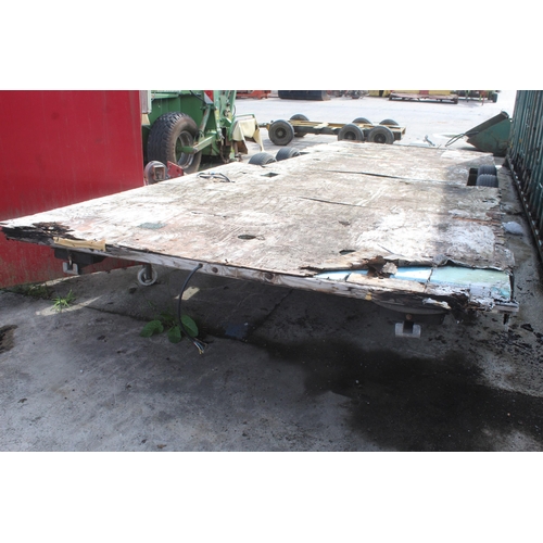 268 - CARAVAN CHASSIS  +VAT