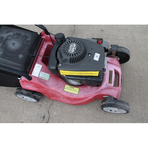 10 - A MOUNTFIELD SP414 LAWN MOWER + VAT