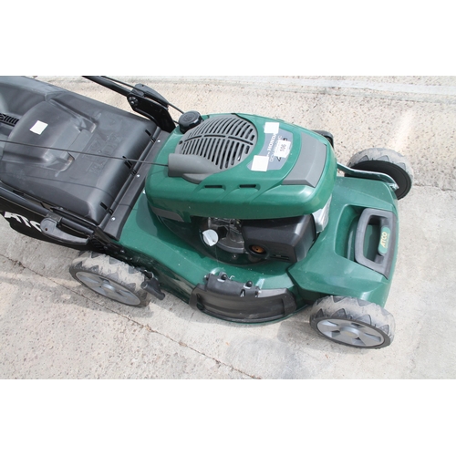 106 - A SHOP SOILED   ATCO QUATTRO 19SH LAWN MOWER WITH A HONDA BCV 160 OHC ENGINE + VAT