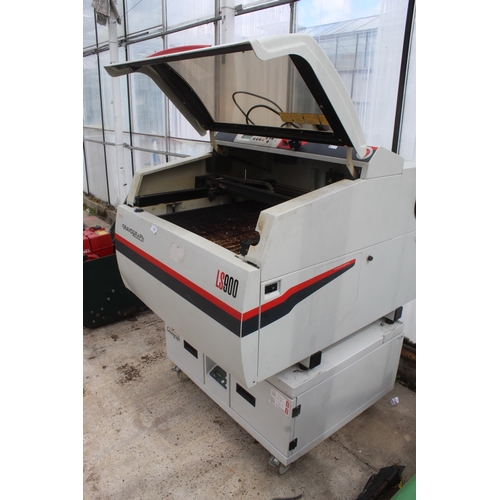 123 - GRAVOGRAPH LS900 LASER ROTARY ENGRAVING MACHINE NO VAT