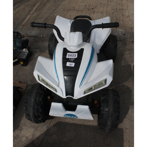 357 - POLICE QUAD  NO VAT