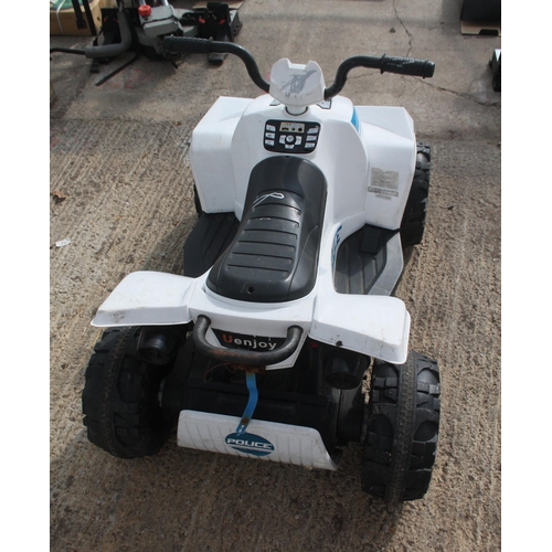 357 - POLICE QUAD  NO VAT