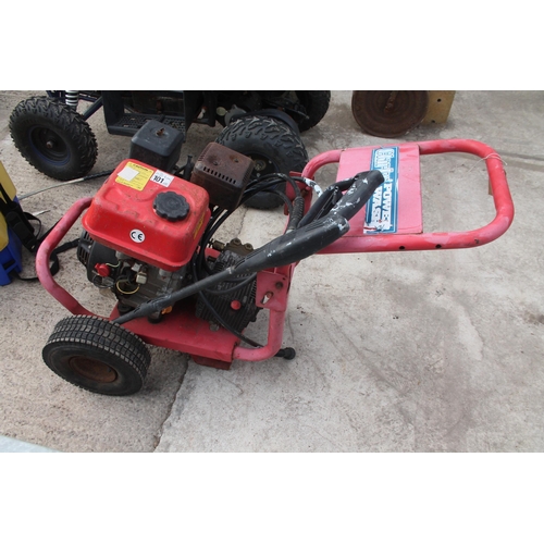 439 - PETROL CLARKE PRESSURE WASHER  NO VAT