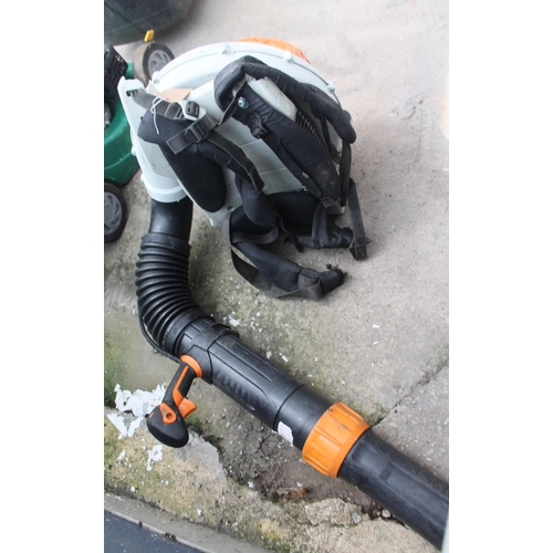 45 - STIHL BR600  BACKPACK BLOWER   PLUS VAT