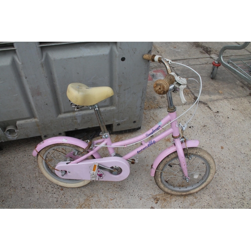 515 - 2 CHILDS  BIKES   NO VAT