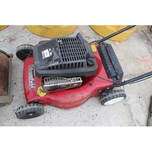 612 - MOUNTFIELD HP470 MOWER + VAT